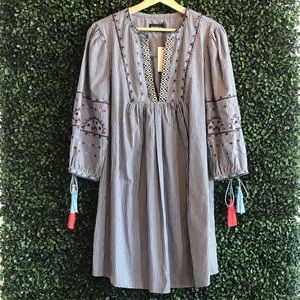 Simi Embroidered Dress